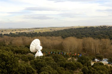 Aerial view of the European Space Astronomy Centre in Villafranca, Madrid, Spain. Copyright ESA - S. Corvaja