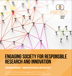 PROSO Toolkit on Engaging society for RRI cover