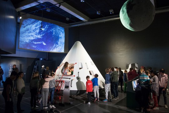 Moon Landing exhibition at the Norwegian Museum of Science and Technology, Oslo, Norway, 2019.