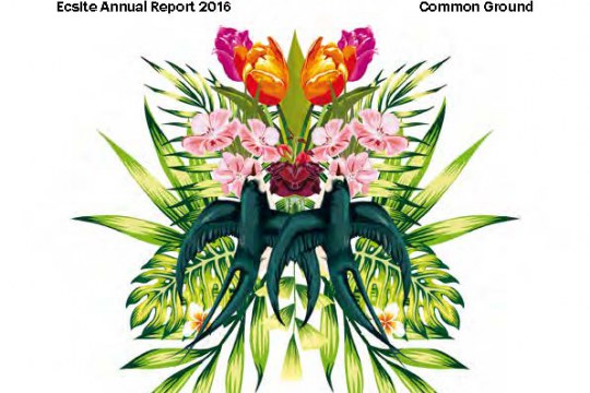 Cover of the 2016 Ecsite Annual Report